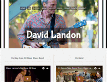 Tablet Screenshot of davidlandon.com